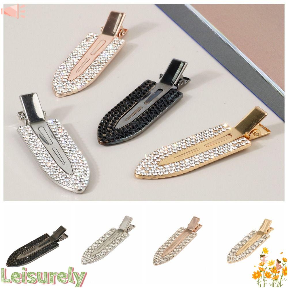 Kẹp Tóc Mỏ Vịt Tạo Kiểu Tóc Không Viền May Không Để Lại Dấu Vết Dành Cho Bạn Nữ