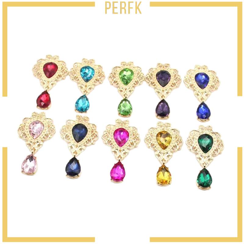 Bộ 10 Phụ Kiện Đá Trang Trí Tóc Cho Cô Dâu