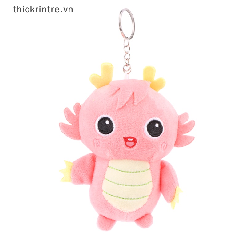Móc Khóa Hình Khủng Long Nhồi Bông Đáng Yêu