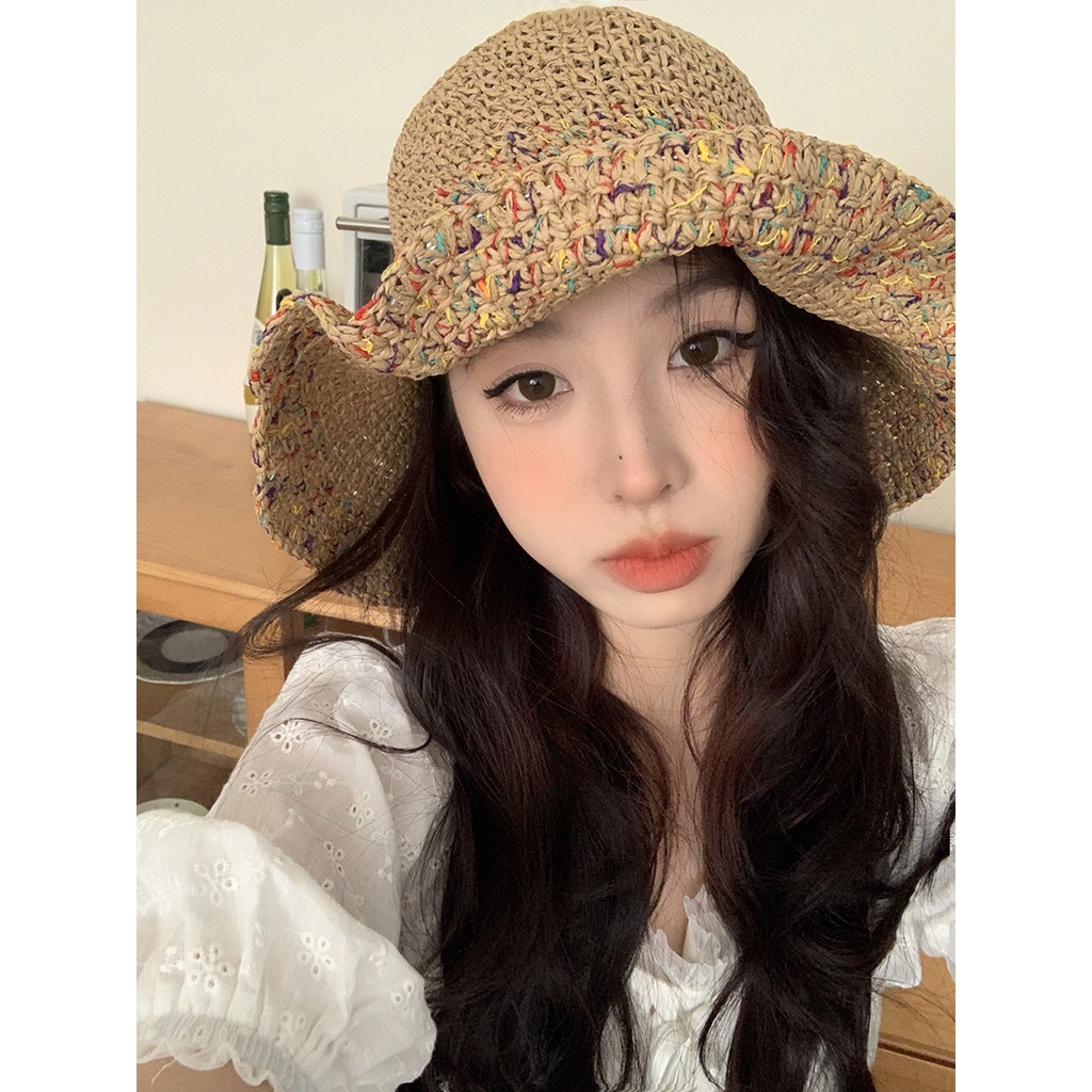 Mũ Rộng Vành Chống Nắng Nhiều Màu Sắc Đa Dạng Thời Trang Hè Cho Nữ