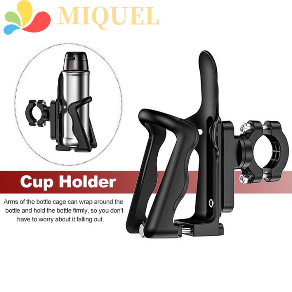 MIQUEL Giá Đỡ Bình Nước Gắn Tay Lái Xe Đạp Địa Hình ATV Có Thể Điều Chỉnh