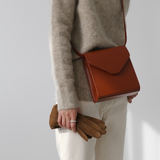 Túi Đeo Chéo Hình Vuông Nhỏ Đơn Giản Phong Cách Chic Hàn Quốc Cổ Điển Hàng Mới 2023 Dành Cho Bạn Nữ