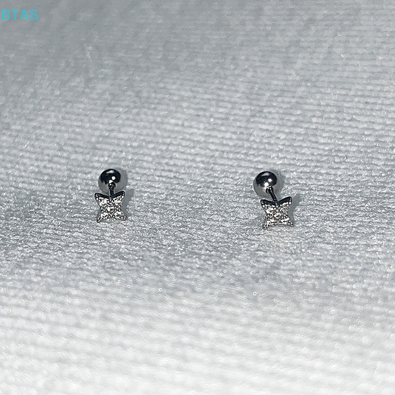 1 Cặp Bông Tai Ngôi Sao Dạng Xoắn Ốc Thời Trang Dự Tiệc Cho Nữ