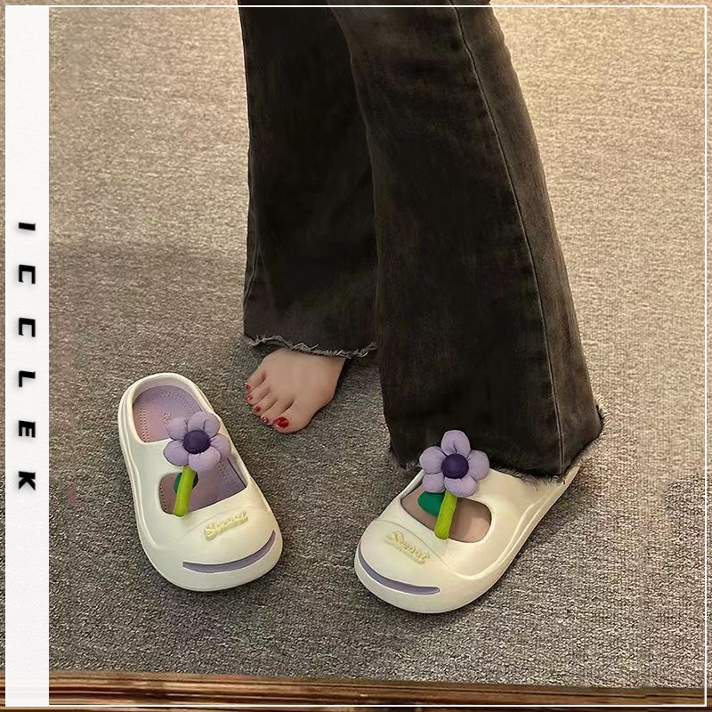 Dép bánh mì ICCLEK 29zDDX070301 thoải mái cho nữ