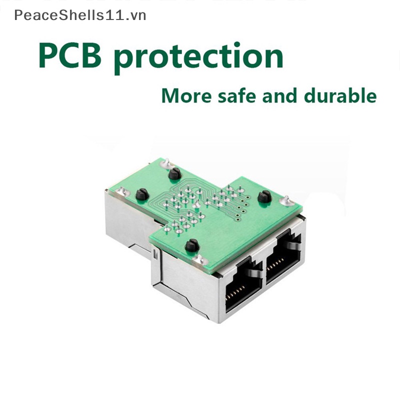 1 Cặp Đầu Nối Mạng Ba Chiều RJ45 Ba Chiều