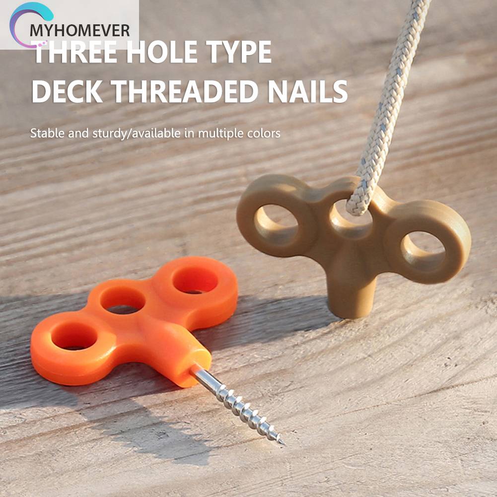 Set 5 Chốt Khóa Dây Lều Cắm Trại Tiện Lợi