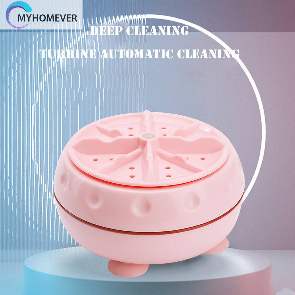 Máy Giặt Quần Áo Bằng Sóng Siêu Âm 30W Kèm Cốc Hút