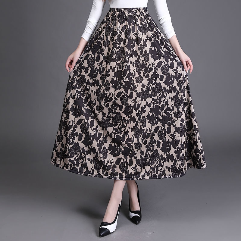 Chân Váy Dài Dáng Chữ a Chất Cotton Dáng Ôm Thời Trang Mùa Hè Hàng Mới Dành Cho Mẹ