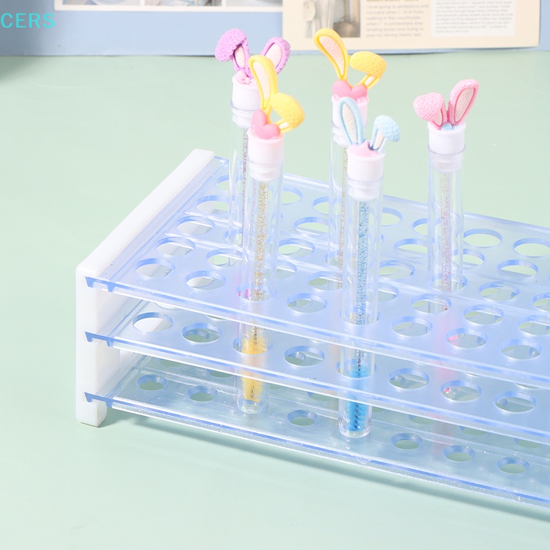 Giá Đỡ Cọ Trang Điểm Lông Mày / Môi Bằng Acrylic Tiện Dụng