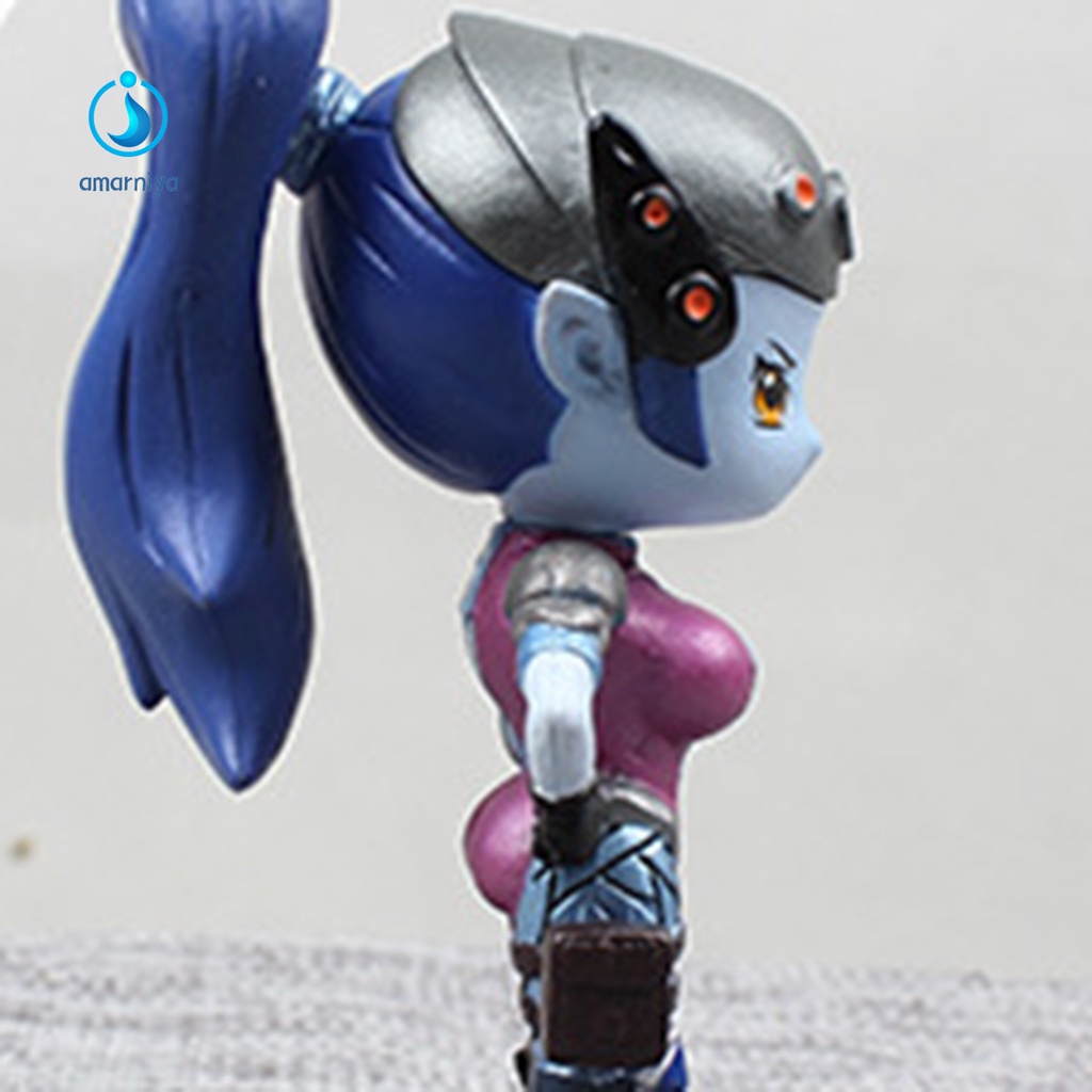 (Shop Amart) Mô Hình Nhân Vật Leona Overwatch Trang Trí Không Gian