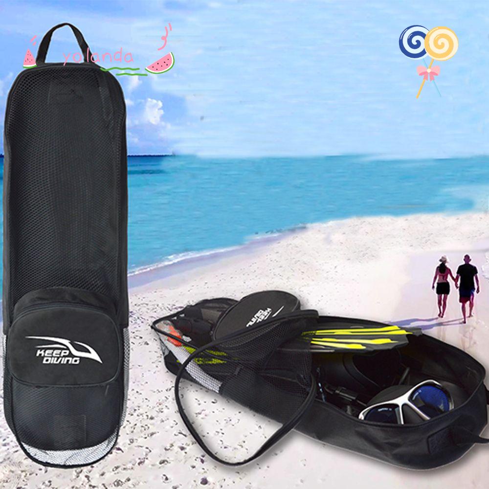 YOLA Túi Lưới Đeo Vai Đựng Dụng Cụ Lặn Tiện Lợi