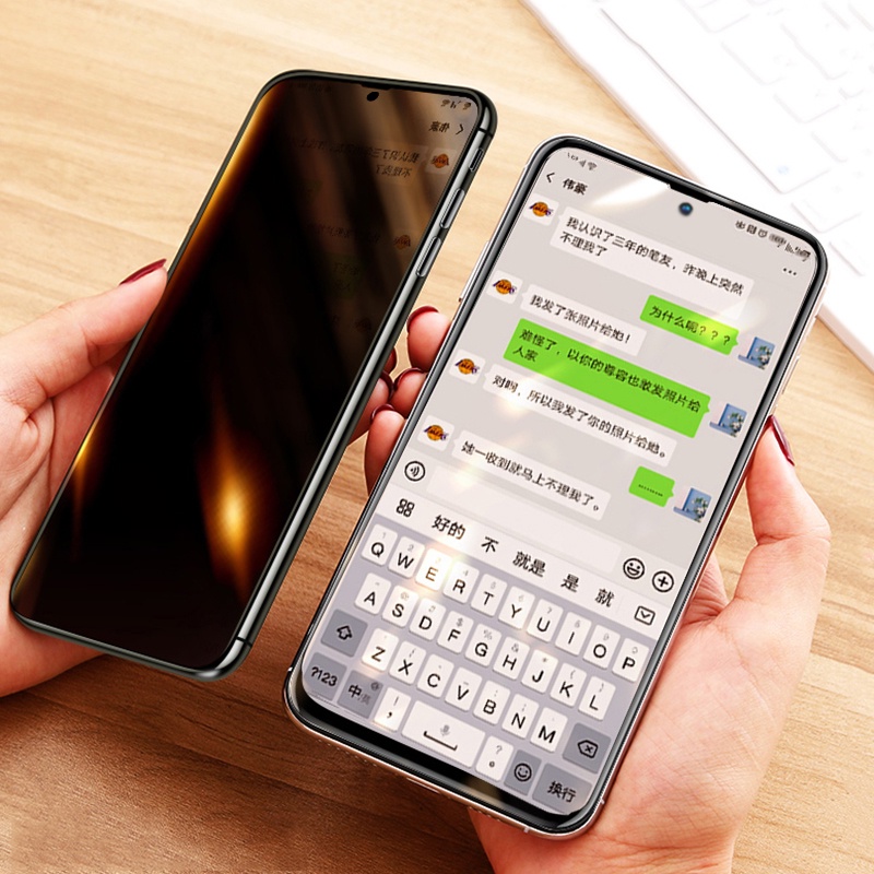 Set 2 Kính Cường Lực Bảo Vệ Màn Hình Riêng Tư Cho tcl 40 nxtpaper 4g