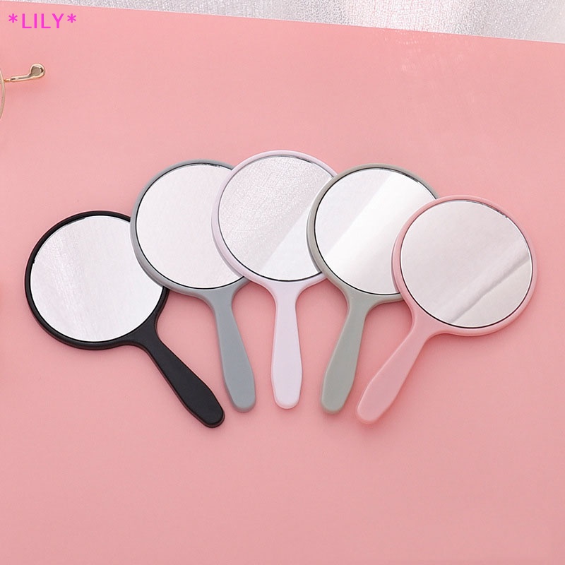 Lily cầm tay trang điểm gương Vòng Vanity gương với xử lý tay gương mỹ phẩm uuu