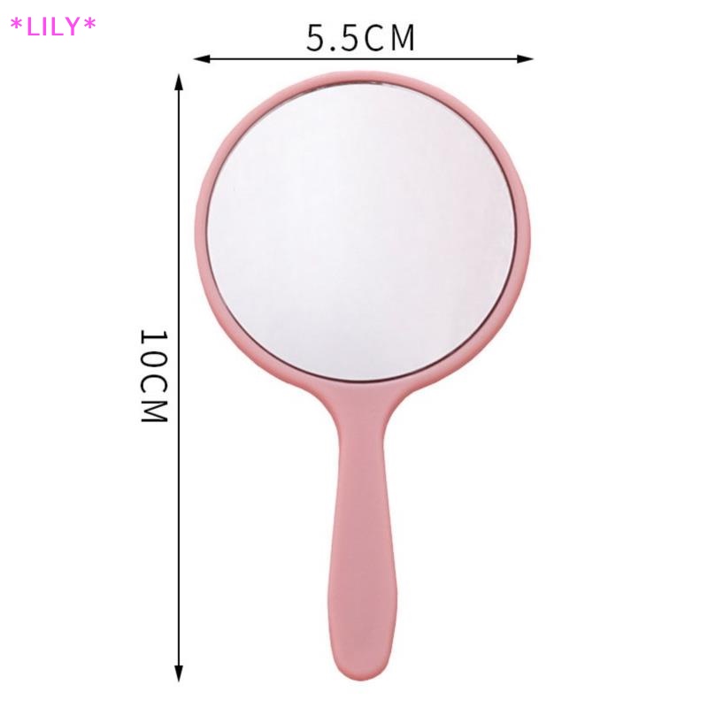 Lily cầm tay trang điểm gương Vòng Vanity gương với xử lý tay gương mỹ phẩm uuu