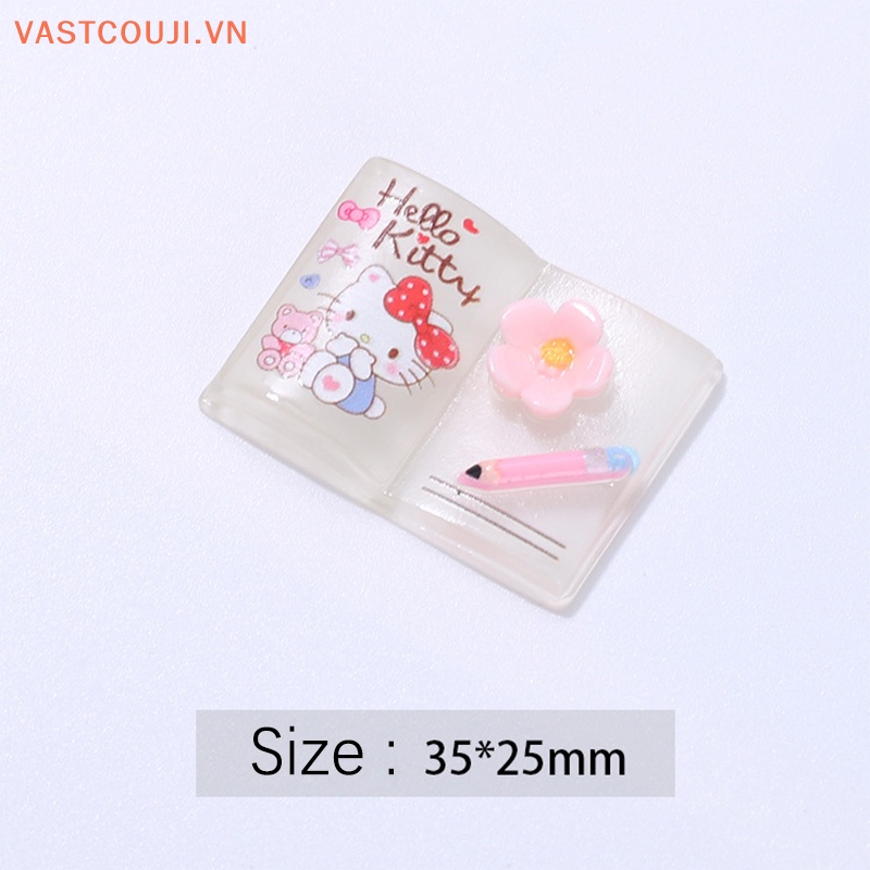 Set 5 Miếng Dán Hình Hoa Bằng Nhựa Dạ Quang Trang Trí Điện Thoại / Kẹp Tóc DIY