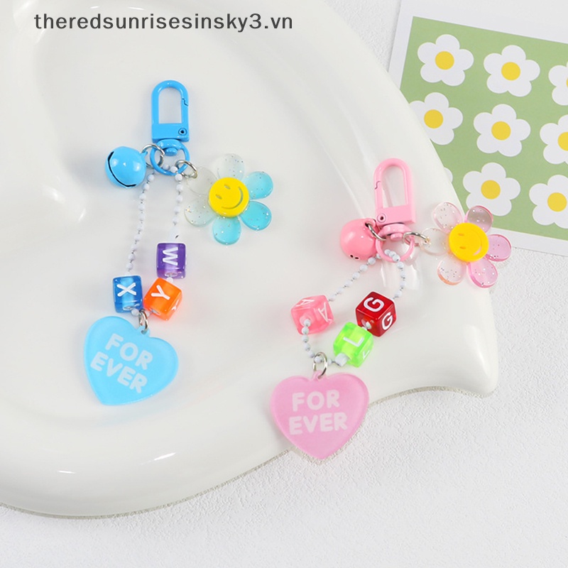 1 Móc Khóa Hình Hoa Hướng Dương Dễ Thương Dành Cho Nữ