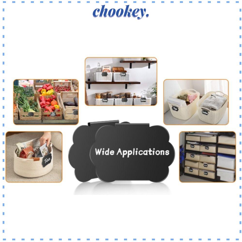 CHOOKEY Nhãn Dán Ghi Chú Cho Thùng Rác Có Thể Tháo Rời Tiện Dụng