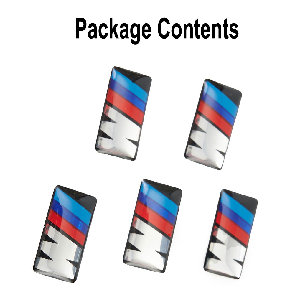 5 Sticker Hợp Kim Dán Bánh Xe Tec Wheel 17mm