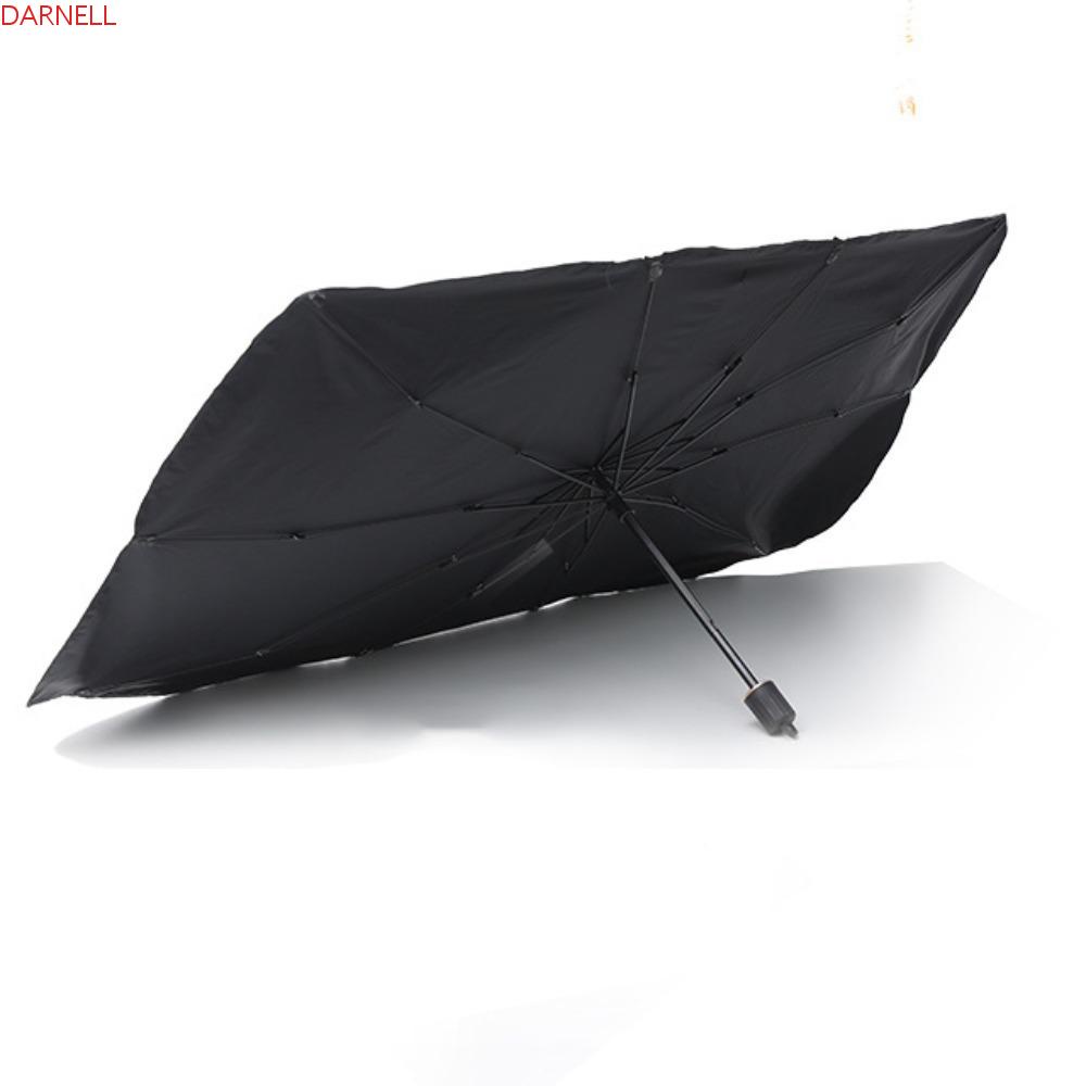 DARNELL Dù Che Nắng Cổ Chữ V Có Thể Gập Lại Kèm Túi Đựng Tiện Dụng Cho Xe Hơi