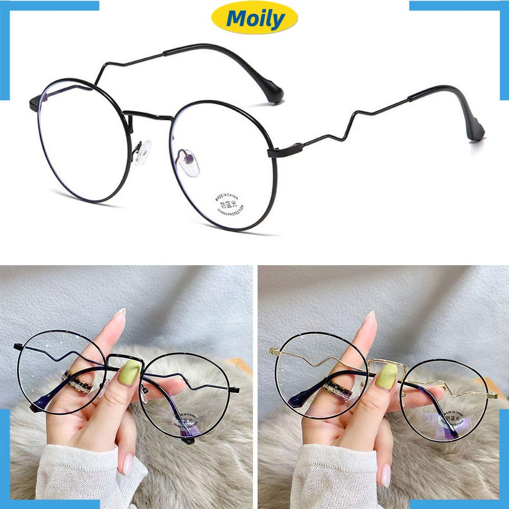 MOILYVN Kính Mát Gọng Siêu Nhẹ Chống Ánh Sáng Xanh Thời Trang Cho Nam Và Nữ