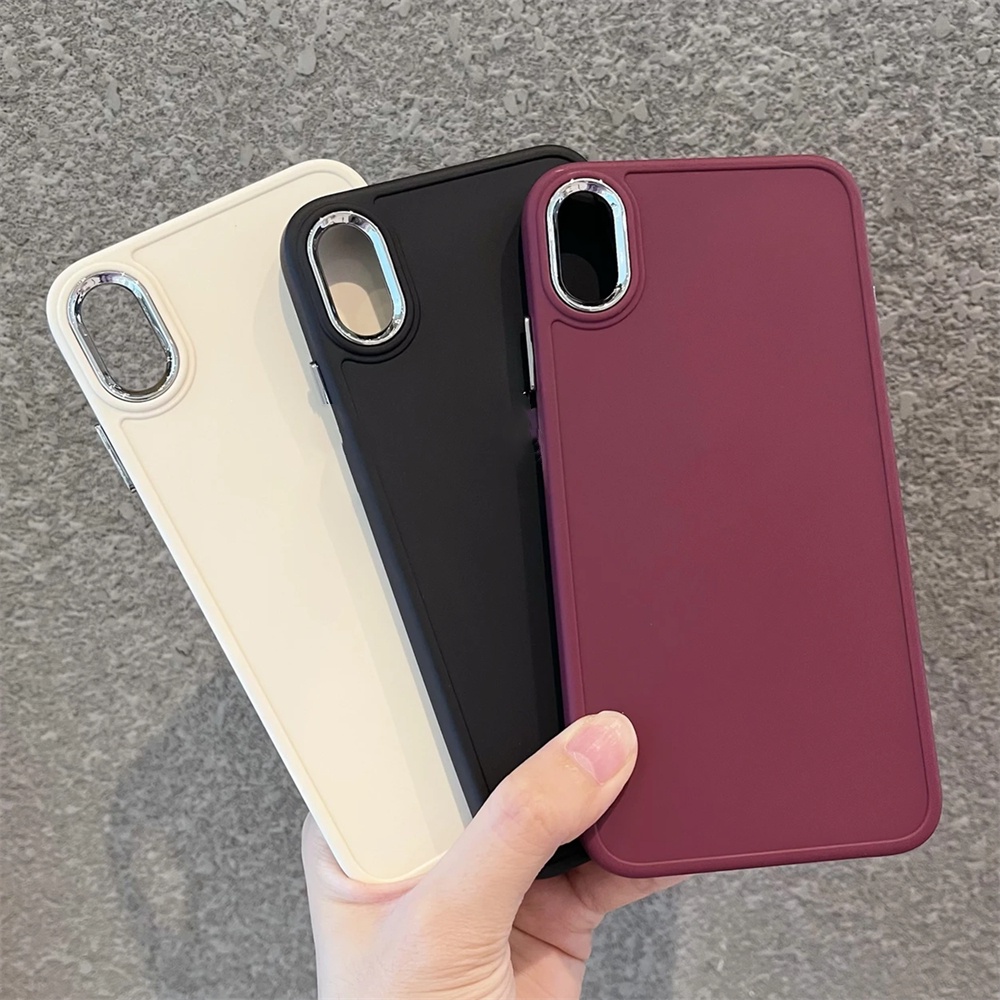 Ốp Điện Thoại TPU silicone Mềm Mạ Điện Chống Sốc Cho iphone 7 / 8 Plus X / XS XR XS MAX 11