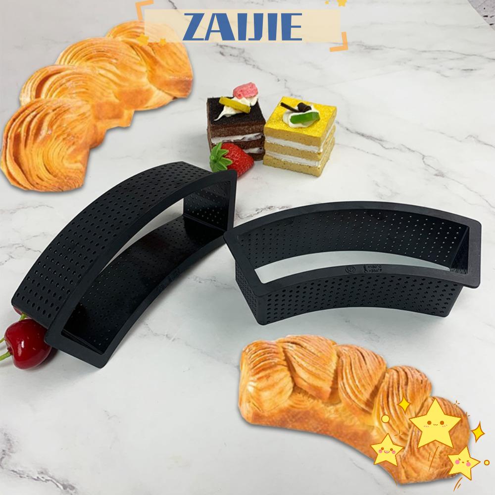 ZAIJIE24 Khuôn Nhựa Làm Bánh Tartlet Tráng Miệng Kiểu Pháp