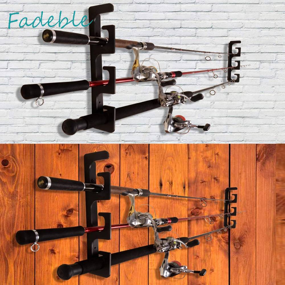 Set 2 Cặp Giá Đỡ Cần Câu Cá Bằng Nhựa Acrylic Chất Lượng Cao