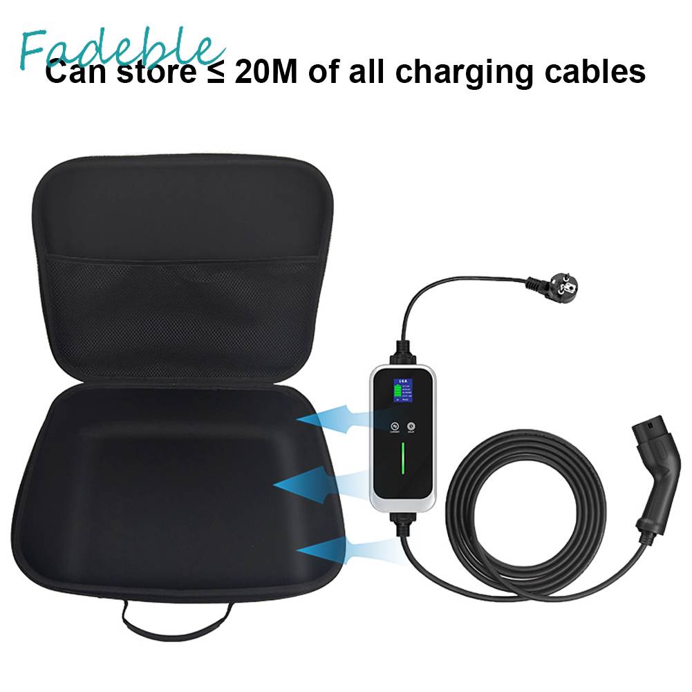 Túi Đựng Dây Cáp Sạc Sức Chứa Lớn Tiện Dụng Cho Xe Điện