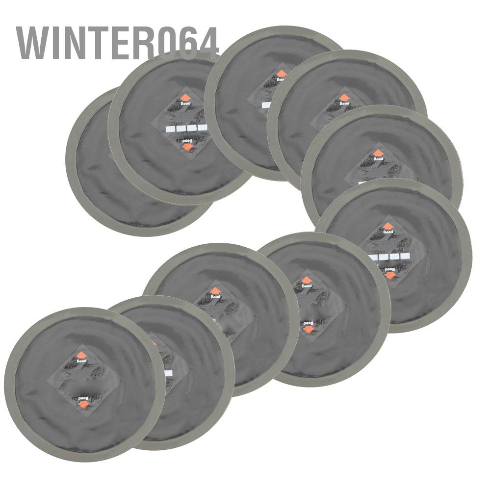 Winter064 10 Chiếc 90Mm Xe Cao Su Tự Nhiên Lốp Đâm Thủng Lạnh Roud Miếng Dán Không Săm