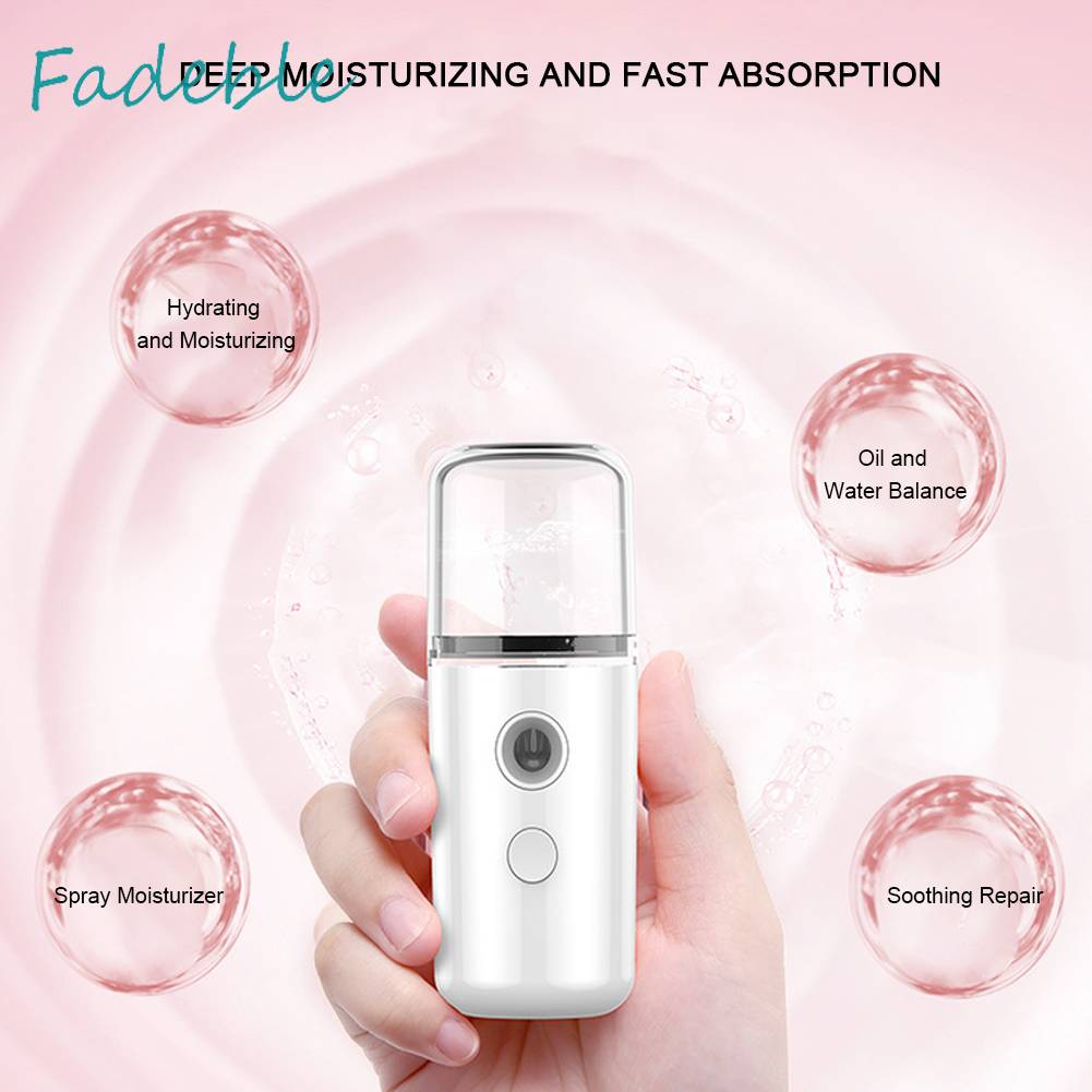 Máy Phun Sương Nano Cầm Tay Tiện Dụng Trang Điểm Hàng Ngày