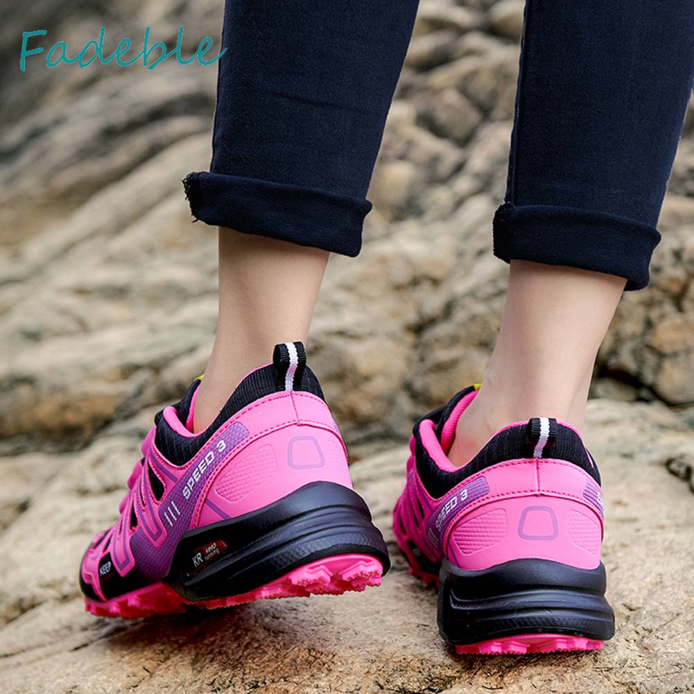 Giày Bốt Đi Bộ Đường Dài Chống Trượt Chống Mòn Cho Nữ