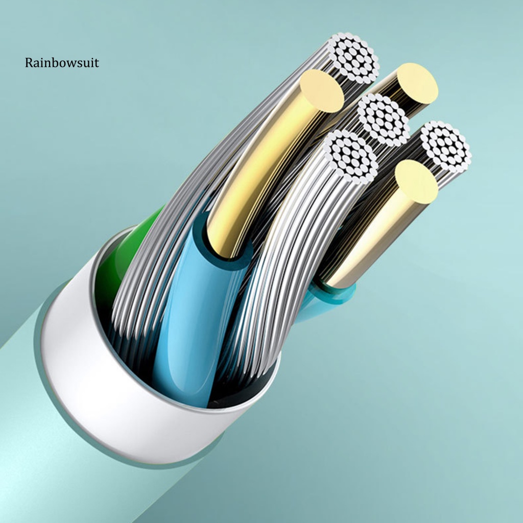 Cáp Sạc Nhanh Type-C Linh Hoạt Siêu Nhẹ Cho Điện Thoại Di Động