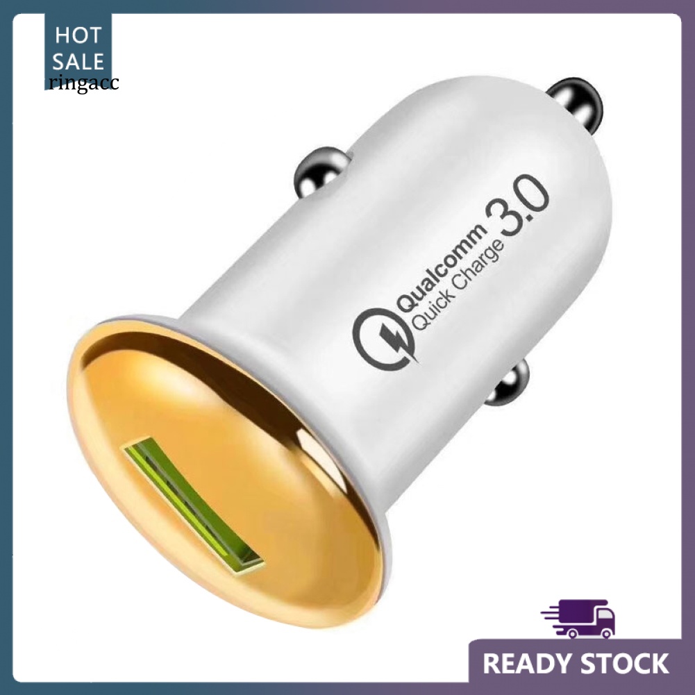 Tẩu Sạc Nhanh QC 30 Một Cổng USB Cho Điện Thoại / Laptop