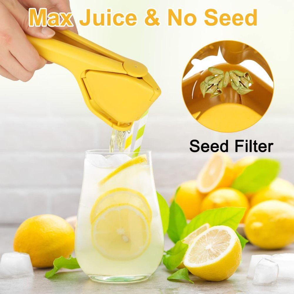 SUYO Set 2 Dụng Cụ Ép Nước Chanh Bằng Nhựa Dung Tích Lớn Tiết Kiệm Không Gian Tiện Dụng Cho Nhà Bếp