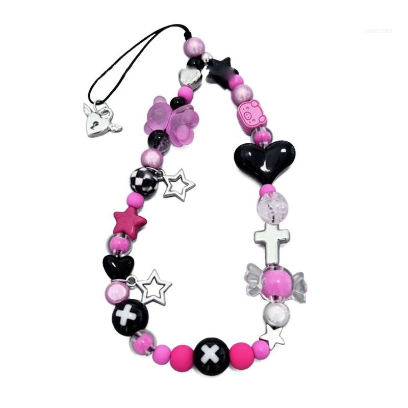 Dây Đeo Điện Thoại / Túi Xách Y2K Hình Chú Gấu Dễ Thương Cho Nữ