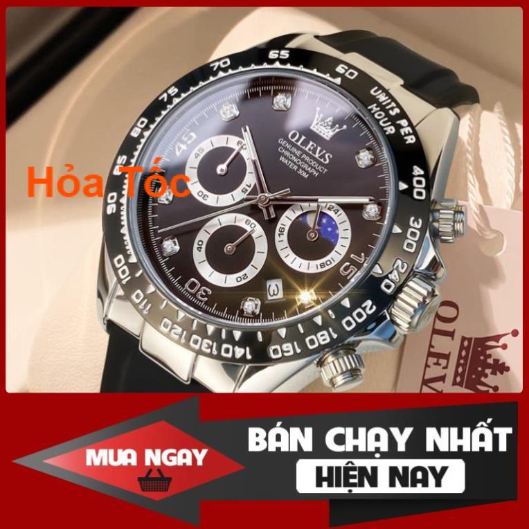 [TOP SALE] Đồng hồ nam chính hãng Olevs 2875  phát sáng chống nước Rolex