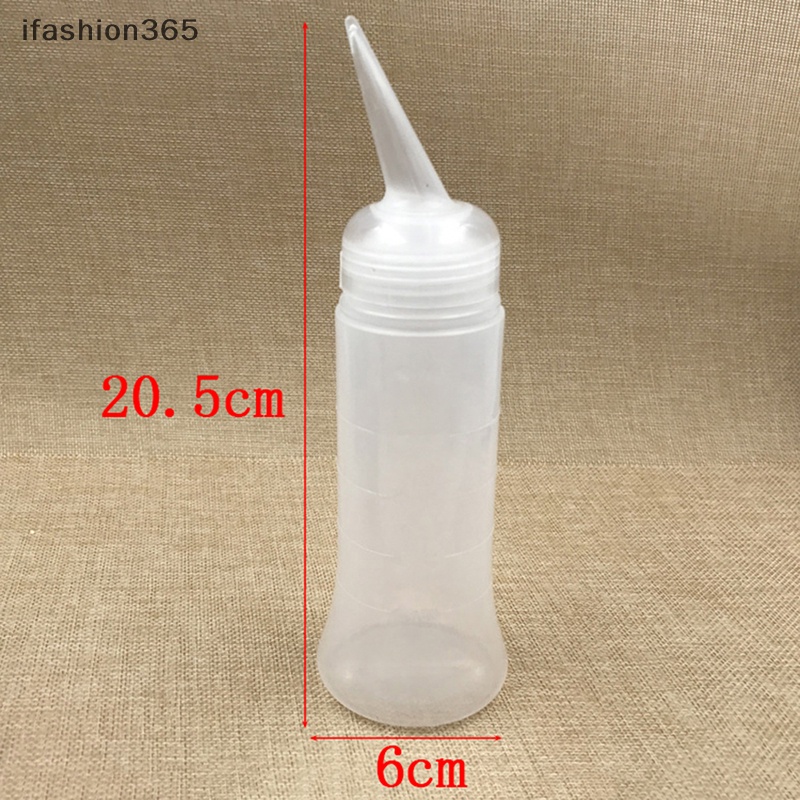 Chai Nhựa Trong Suốt Đựng Dung Dịch Chuyên Dụng Cho Salon Làm Tóc ifashion365