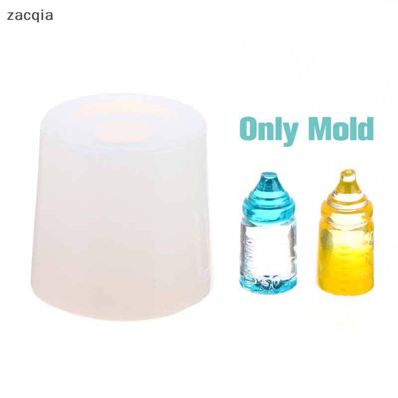 Khuôn Silicon Làm Bình Sữa Em Bé Mini Tỉ Lệ 1: 12 Trang Trí Nhà Búp Bê DIY