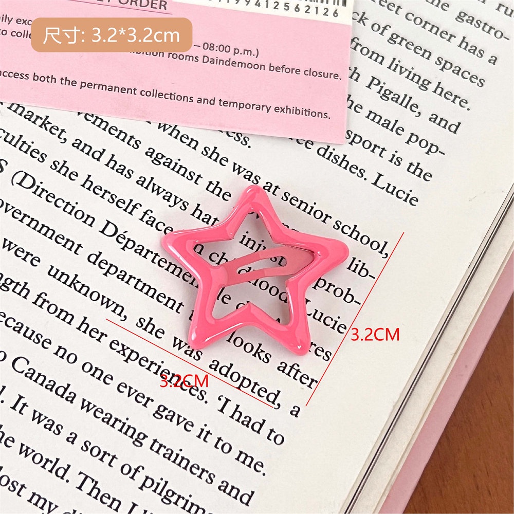 Kẹp Tóc Hình Ngôi Sao Năm Cánh Xinh Xắn Cho Nữ