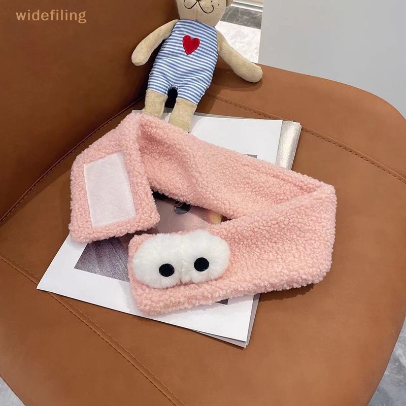 Băng Đô Turban Bản Rộng Mềm Mại Co Giãn Hình Đôi Mắt To Vui Nhộn Cho Nữ Rửa Mặt / Trang Điểm Spa