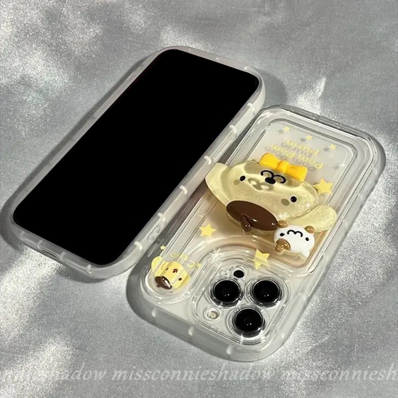 Ốp Điện Thoại Họa Tiết 3D Dễ Thương Cho IPhone 7plus XR X 14 XS Max 11 14 12 13 Pro Max 7 8 Plus SE 2020 Giá Đỡ