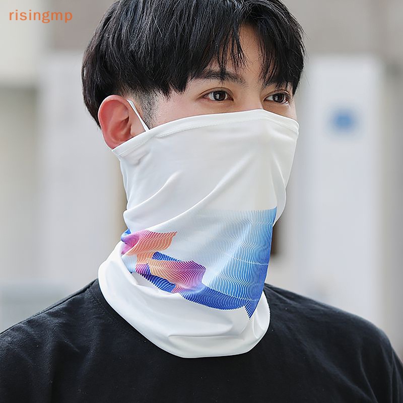 [risingmp] Khăn Choàng Che Nửa Mặt Và Cổ Phối Lưới Che Mặt Và Băng Đô Thể Thao Chạy Bộ Trượt Tuyết Dành Cho Nam Và Nữ