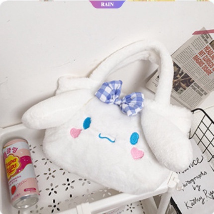 Sanrio Túi Xách Đeo Vai Hình Kuromi My Melody Cinnamoroll Lotso StellaLou Pooh Nhồi Bông Quà Tặng Cho Nữ [RAIN]