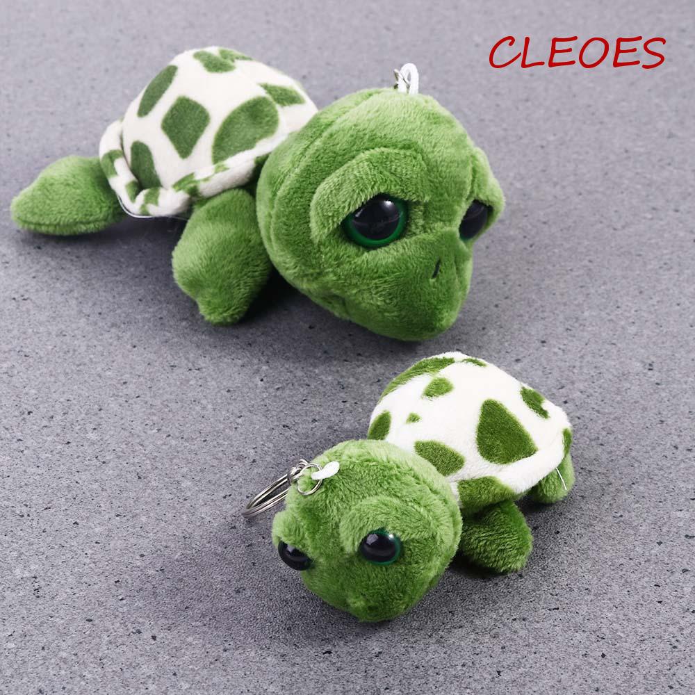 CLEOES Móc Khóa Hình Rùa Nhồi Bông Mini 7cm / 10cm Dễ Thương