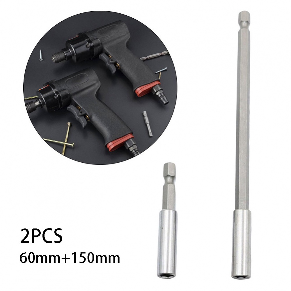 Set 2 Đầu Giữ Mũi Khoan 6.35mm 150mm 1 / 4