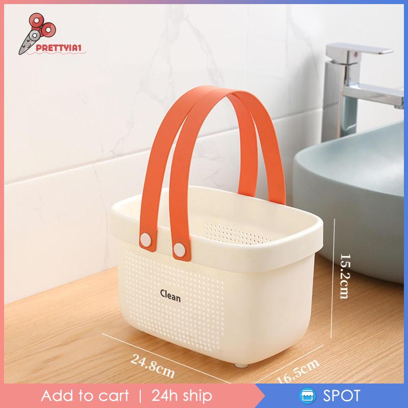 Giỏ Đựng Đồ Dùng Nhà Tắm / Garage Siêu Bền Thiết Kế Đục Lỗ Tiện Dụng