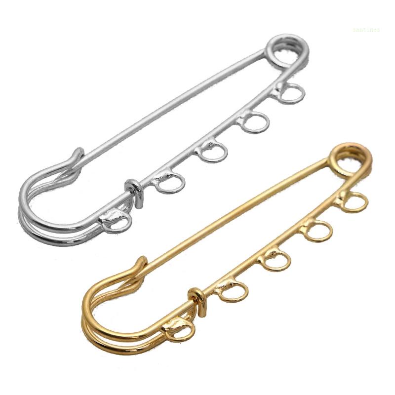 Set 10 Ghim Cài Áo 5 Lỗ An Toàn DIY