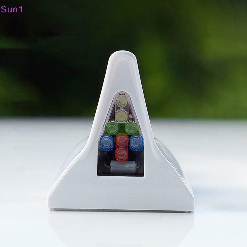 Ăng Ten Vây Cá Mập Có Đèn LED Sử Dụng Năng Lượng Mặt Trời Cho Xe Hơi