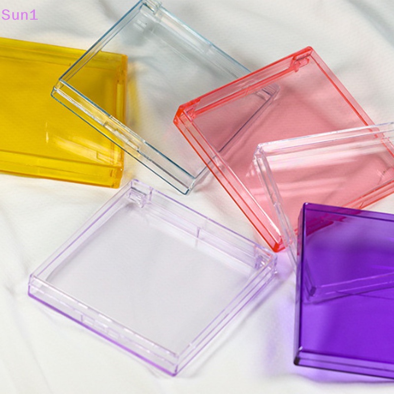 Set 5 Hộp Nhựa PP Trong Suốt Mini Đựng Mi Giả Tái Sử Dụng Tiện Lợi