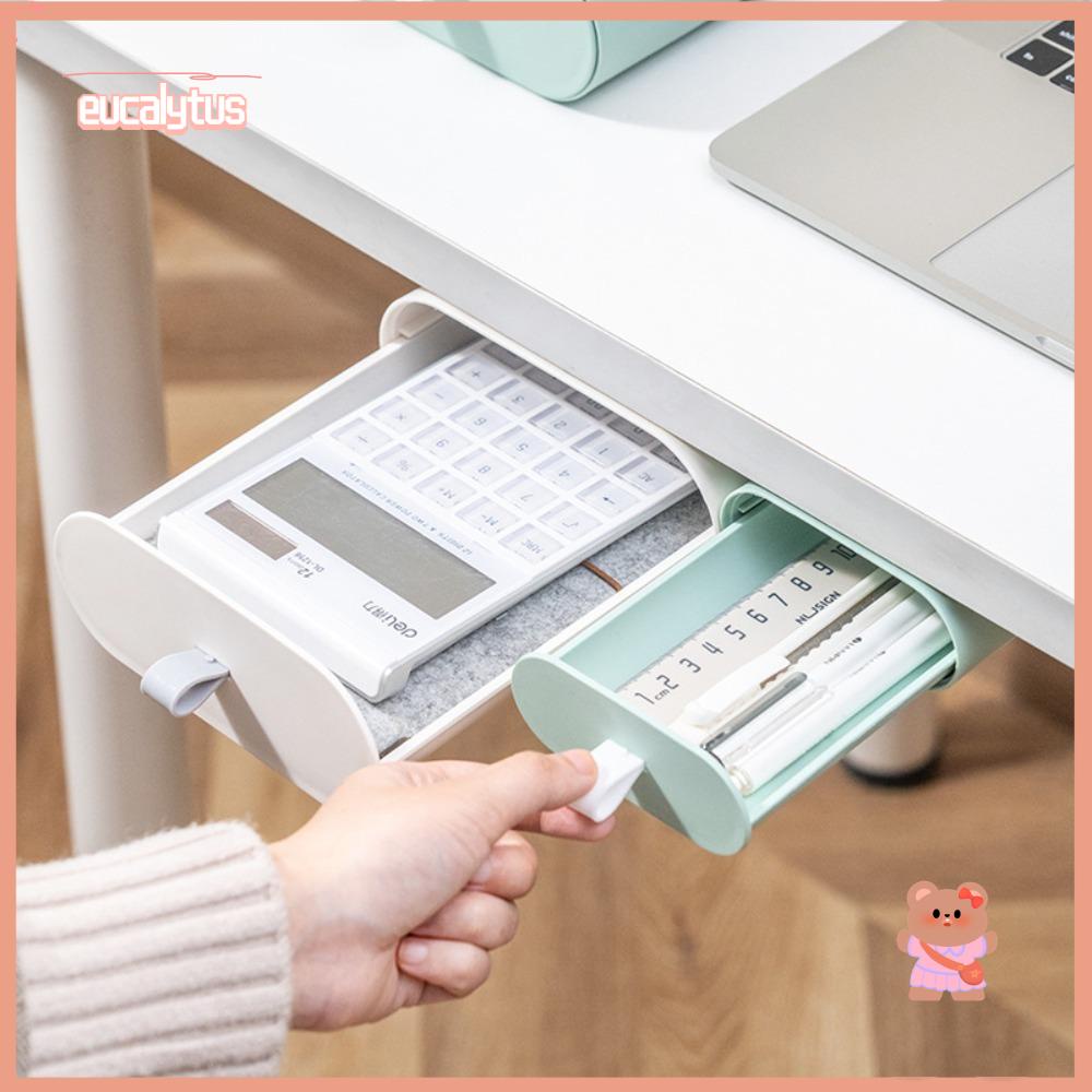 Ngăn Kéo Đựng Đồ Bằng Nhựa Tự Dính Mới Tiện Dụng